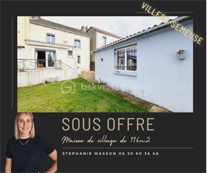 maison de ville à la vente -   08000  VILLERS SEMEUSE, surface 116 m2 vente maison de ville - UBI480054719